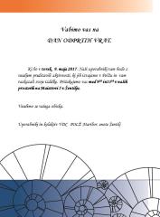 VDC POLŽ – DAN ODPRTIH VRAT